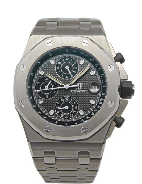 audemars piguet royal oak offshore chronograph titanium|audemars piguet royal oak offshore price.